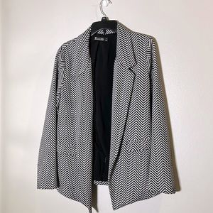 Black & White Blazer
